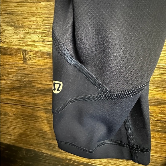 lululemon athletica Navy Blue Leggings Performance Fabric Womens 4 - Picture 6 of 12